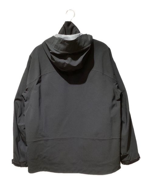 PRADA（プラダ）PRADA (プラダ) Nylon layered jacket（ナイロンレイヤードジャケット） ブラック サイズ:50の古着・服飾アイテム