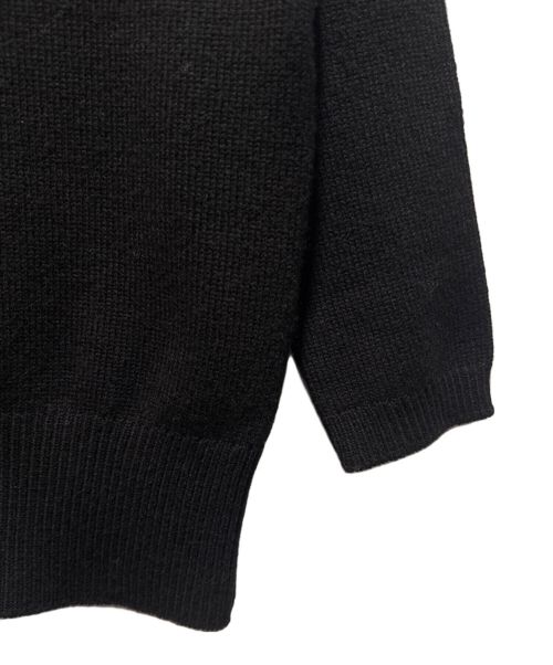 Christian Dior（クリスチャン ディオール）Christian Dior (クリスチャン ディオール) カシミヤニットポロシャツ ネイビー サイズ:36の古着・服飾アイテム