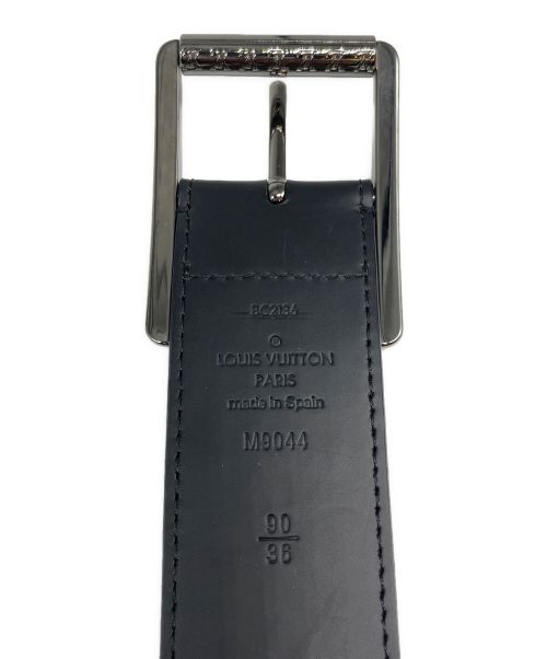 LOUIS VUITTON（ルイ ヴィトン）LOUIS VUITTON (ルイ ヴィトン) モノグラムエクリプス サンチュールリヴェルソ ブラック サイズ:36/90の古着・服飾アイテム