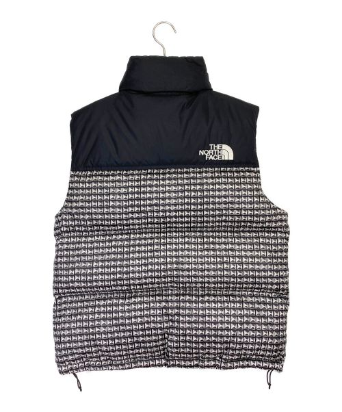 SUPREME（シュプリーム）SUPREME (シュプリーム) THE NORTH FACE (ザ ノース フェイス) Studded Nuptse Vest ブラック サイズ:Mの古着・服飾アイテム