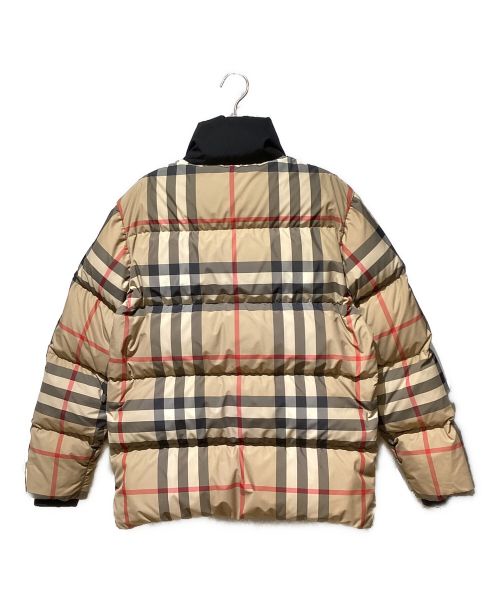 BURBERRY（バーバリー）BURBERRY (バーバリー) Nova Check Down Jacket（ノヴァチェックダウンジャケット） ベージュ サイズ:XXSの古着・服飾アイテム