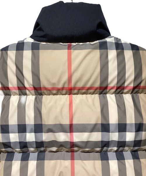 BURBERRY（バーバリー）BURBERRY (バーバリー) Nova Check Down Jacket（ノヴァチェックダウンジャケット） ベージュ サイズ:XXSの古着・服飾アイテム