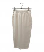 PRADAプラダ）の古着「スウェットスカート」｜アイボリー