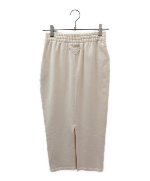 PRADA（プラダ）PRADA (プラダ) スウェットスカート アイボリー サイズ:XSの古着・服飾アイテム