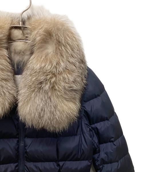 MONCLER（モンクレール）MONCLER (モンクレール) HIRONDELLE/ダウンコート ネイビー サイズ:2の古着・服飾アイテム