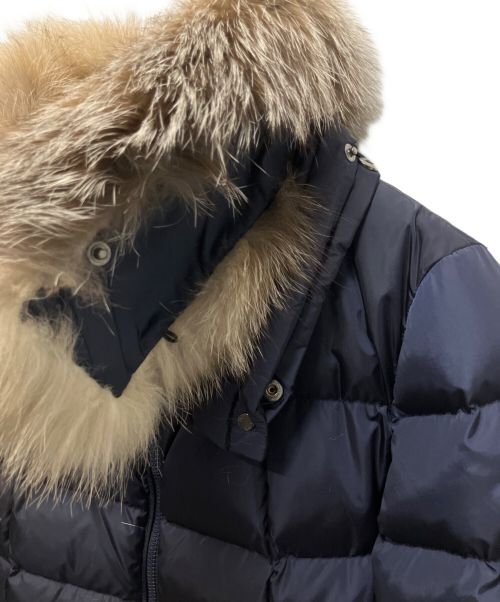 MONCLER（モンクレール）MONCLER (モンクレール) HIRONDELLE/ダウンコート ネイビー サイズ:2の古着・服飾アイテム