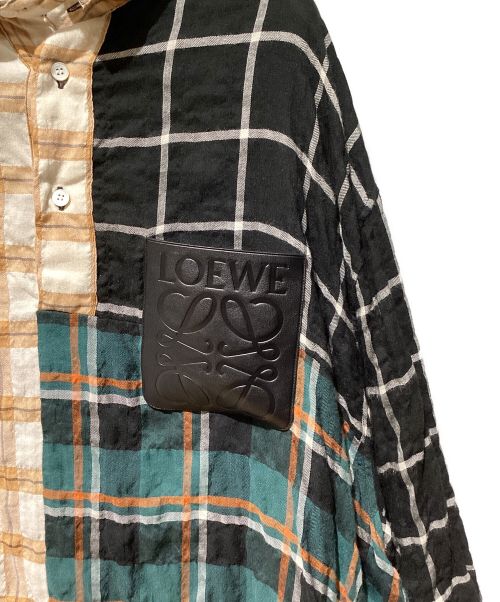 LOEWE（ロエベ）LOEWE (ロエベ) Crazy pattern pullover shirt（クレイジーパターンプルオーバーシャツ） サイズ:46の古着・服飾アイテム