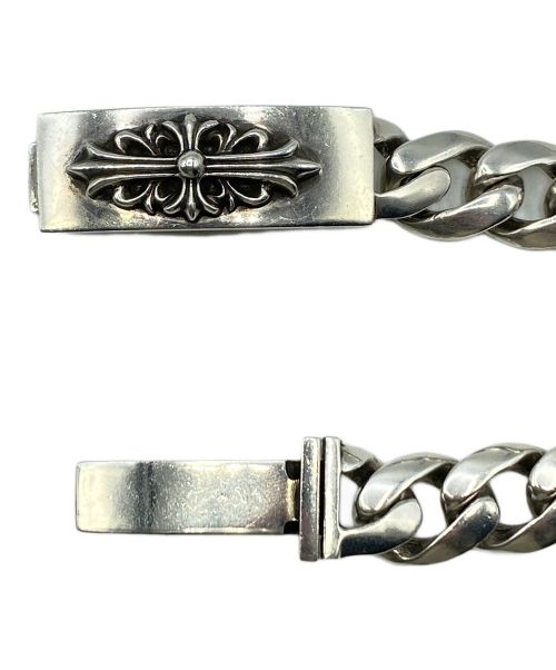 CHROME HEARTS（クロムハーツ）CHROME HEARTS (クロムハーツ) フローラルクロスIDブレスレット サイズ:-の古着・服飾アイテム