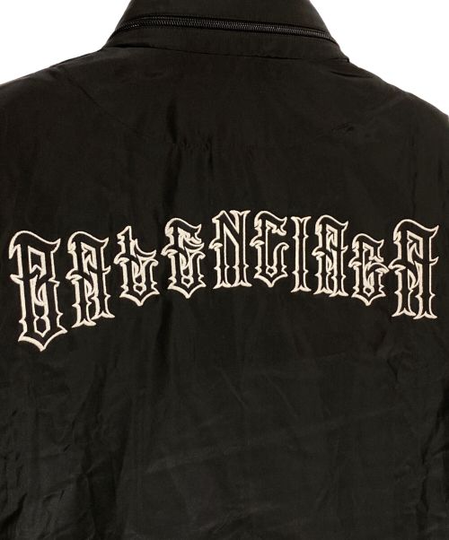 BALENCIAGA（バレンシアガ）BALENCIAGA (バレンシアガ) コーチジャケット ブラック サイズ:44の古着・服飾アイテム