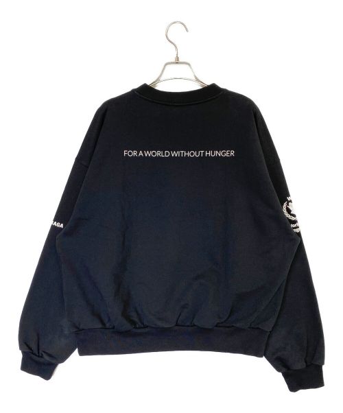 BALENCIAGA（バレンシアガ）BALENCIAGA (バレンシアガ) WFPスウェット ブラック サイズ:Mの古着・服飾アイテム