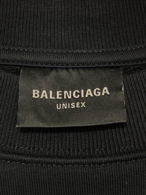 BALENCIAGA（バレンシアガ）BALENCIAGA (バレンシアガ) WFPスウェット ブラック サイズ:Mの古着・服飾アイテム