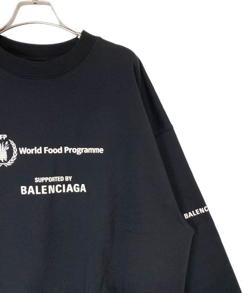 BALENCIAGA（バレンシアガ）BALENCIAGA (バレンシアガ) WFPスウェット ブラック サイズ:Mの古着・服飾アイテム