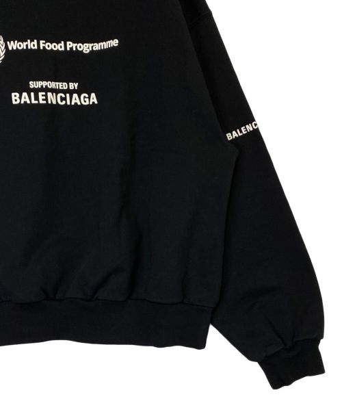 BALENCIAGA（バレンシアガ）BALENCIAGA (バレンシアガ) WFPスウェット ブラック サイズ:Mの古着・服飾アイテム