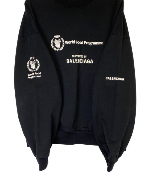 BALENCIAGA（バレンシアガ）BALENCIAGA (バレンシアガ) WFPスウェット ブラック サイズ:Mの古着・服飾アイテム