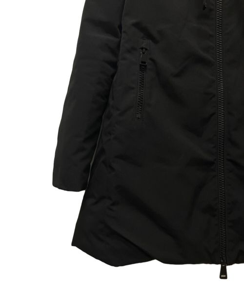 MONCLER（モンクレール）MONCLER (モンクレール) BARTRAMIFUR/ダウンコート ブラック サイズ:1の古着・服飾アイテム