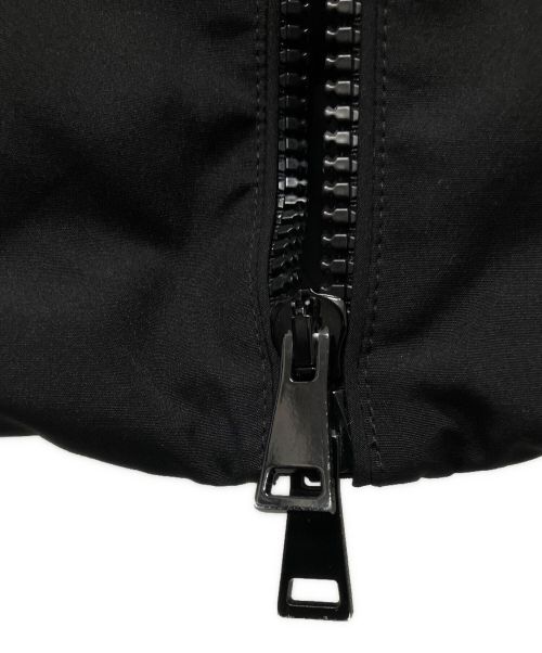 MONCLER（モンクレール）MONCLER (モンクレール) BARTRAMIFUR/ダウンコート ブラック サイズ:1の古着・服飾アイテム