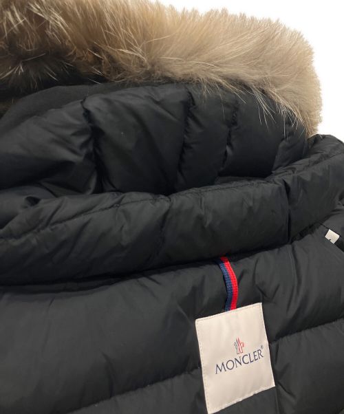 MONCLER（モンクレール）MONCLER (モンクレール) BARTRAMIFUR/ダウンコート ブラック サイズ:1の古着・服飾アイテム