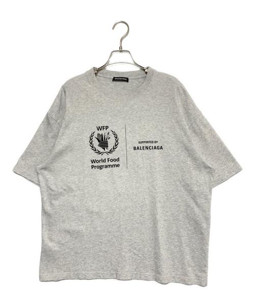 BALENCIAGA（バレンシアガ）BALENCIAGA (バレンシアガ) WFPTシャツ グレー サイズ:Lの古着・服飾アイテム