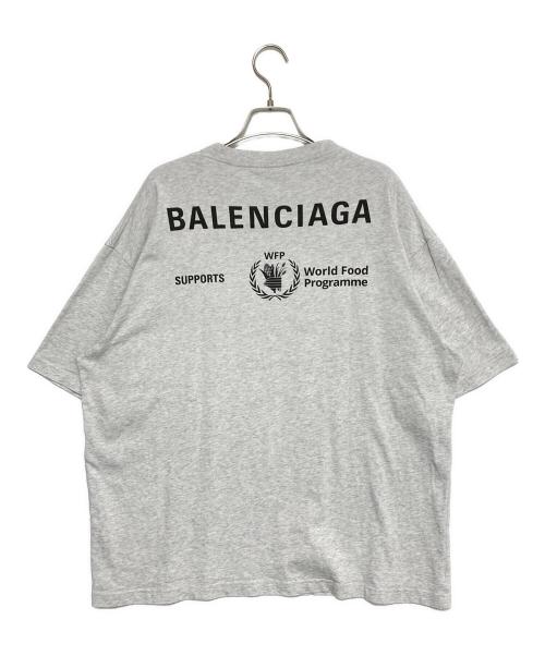 BALENCIAGA（バレンシアガ）BALENCIAGA (バレンシアガ) WFPTシャツ グレー サイズ:Lの古着・服飾アイテム