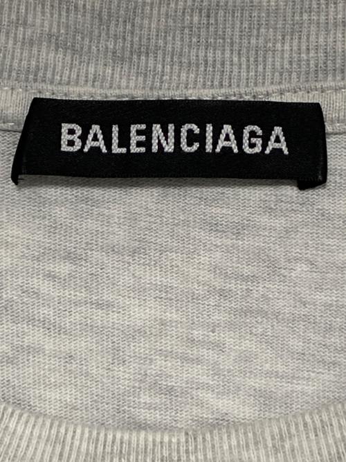 BALENCIAGA（バレンシアガ）BALENCIAGA (バレンシアガ) WFPTシャツ グレー サイズ:Lの古着・服飾アイテム