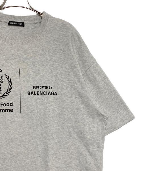 BALENCIAGA（バレンシアガ）BALENCIAGA (バレンシアガ) WFPTシャツ グレー サイズ:Lの古着・服飾アイテム