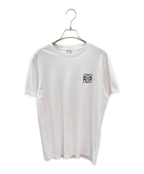LOEWE（ロエベ）LOEWE (ロエベ) レギュラーフィット Tシャツ ホワイト サイズ:XSの古着・服飾アイテム