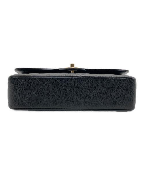 CHANEL（シャネル）CHANEL (シャネル) マトラッセ 25 / Wフラップチェーンショルダーバッグ ブラック サイズ:25の古着・服飾アイテム
