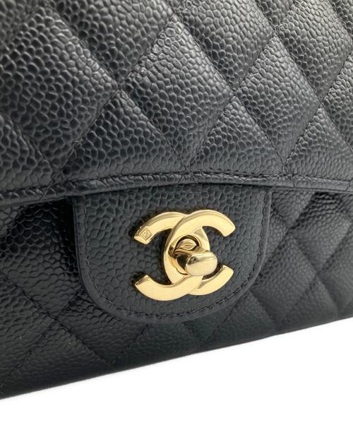 CHANEL（シャネル）CHANEL (シャネル) マトラッセ 25 / Wフラップチェーンショルダーバッグ ブラック サイズ:25の古着・服飾アイテム