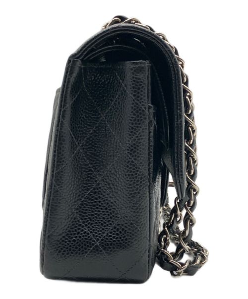 CHANEL（シャネル）CHANEL (シャネル) マトラッセ 25 / Wフラップチェーンショルダーバッグ ブラック サイズ:25の古着・服飾アイテム