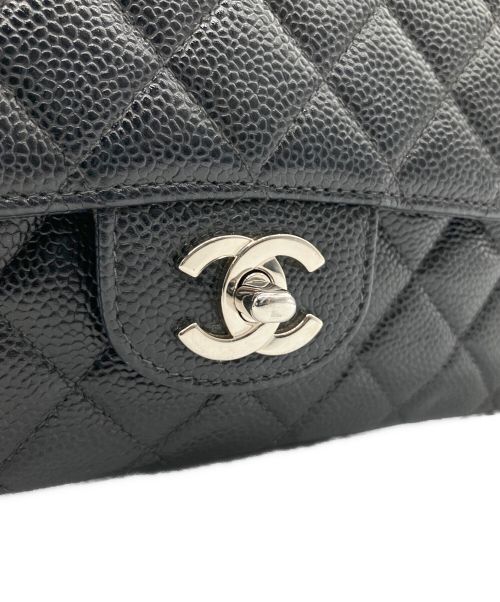 CHANEL（シャネル）CHANEL (シャネル) マトラッセ 25 / Wフラップチェーンショルダーバッグ ブラック サイズ:25の古着・服飾アイテム