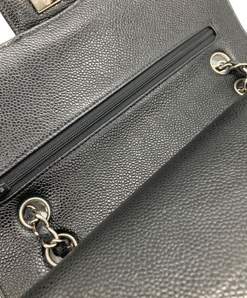 CHANEL（シャネル）CHANEL (シャネル) マトラッセ 25 / Wフラップチェーンショルダーバッグ ブラック サイズ:25の古着・服飾アイテム