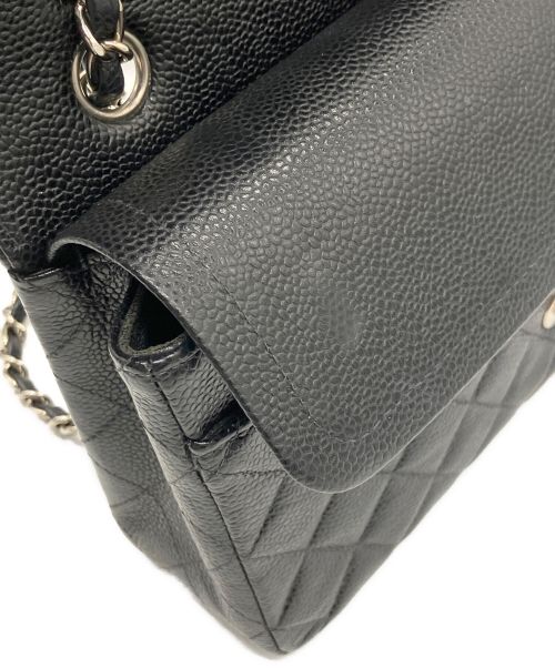 CHANEL（シャネル）CHANEL (シャネル) マトラッセ 25 / Wフラップチェーンショルダーバッグ ブラック サイズ:25の古着・服飾アイテム