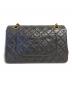 CHANEL (シャネル) マトラッセ25 Wフラップチェーンショルダーバッグ ブラック サイズ:25：680000円