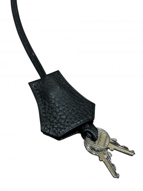 HERMES（エルメス）HERMES (エルメス) バーキン35/シルバー金具/トリヨンクレマンス/ブラック/▢Ｎ刻印/Birkin35 Noir Black ブラック サイズ:35の古着・服飾アイテム