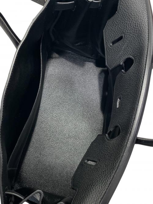 HERMES（エルメス）HERMES (エルメス) バーキン35/シルバー金具/トリヨンクレマンス/ブラック/▢Ｎ刻印/Birkin35 Noir Black ブラック サイズ:35の古着・服飾アイテム