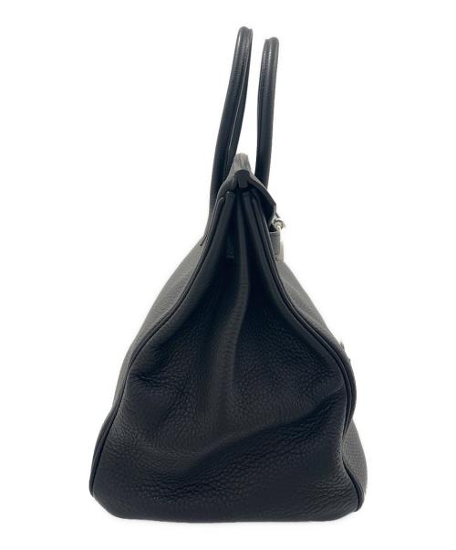 HERMES（エルメス）HERMES (エルメス) バーキン35/シルバー金具/トリヨンクレマンス/ブラック/▢Ｎ刻印/Birkin35 Noir Black ブラック サイズ:35の古着・服飾アイテム