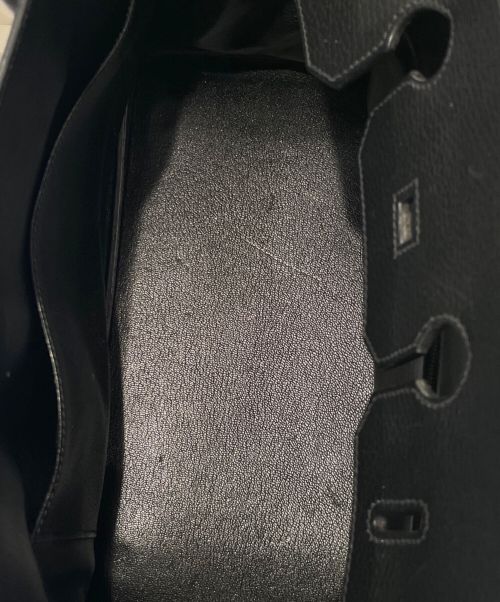 HERMES（エルメス）HERMES (エルメス) バーキン35/ゴールド金具/アルデンヌ/ブラック/▢G刻印 ブラック×ゴールド金具 サイズ:35の古着・服飾アイテム