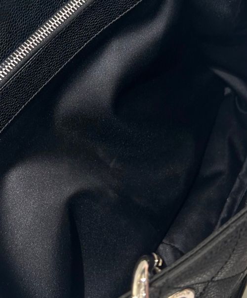 CHANEL（シャネル）CHANEL (シャネル) GSTトートバッグ ブラックの古着・服飾アイテム