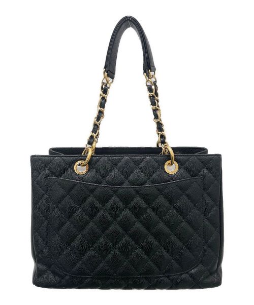 CHANEL（シャネル）CHANEL (シャネル) GSTトートバッグ ブラックの古着・服飾アイテム