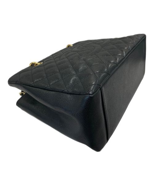 CHANEL（シャネル）CHANEL (シャネル) GSTトートバッグ ブラックの古着・服飾アイテム