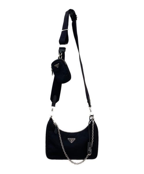 PRADA（プラダ）PRADA (プラダ) Re-Edition 2005 Re-Nylon バッグ ブラックの古着・服飾アイテム