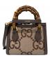 GUCCI (グッチ) GGジャンボ ダイアナミニトートバッグ ベージュ サイズ:Mini/ミニ：150000円