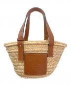 LOEWEロエベ）の古着「バスケットバッグスモール」｜ナチュラル×タン