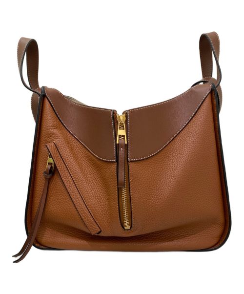 LOEWE（ロエベ）LOEWE (ロエベ) ハンモックバッグ スモール ブラウン サイズ:スモールの古着・服飾アイテム