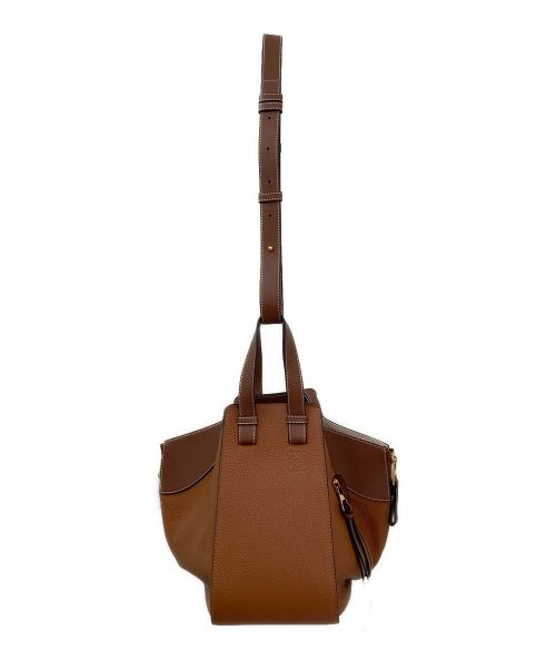 LOEWE（ロエベ）LOEWE (ロエベ) ハンモックバッグ スモール ブラウン サイズ:スモールの古着・服飾アイテム