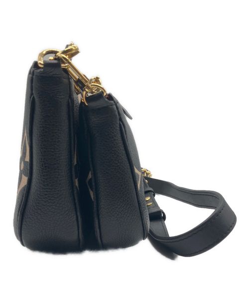 LOUIS VUITTON（ルイ ヴィトン）LOUIS VUITTON (ルイ ヴィトン) ミュルティ･ポシェット･アクセソワール ブラックの古着・服飾アイテム