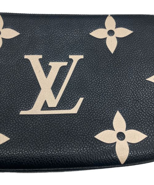 LOUIS VUITTON（ルイ ヴィトン）LOUIS VUITTON (ルイ ヴィトン) ミュルティ･ポシェット･アクセソワール ブラックの古着・服飾アイテム
