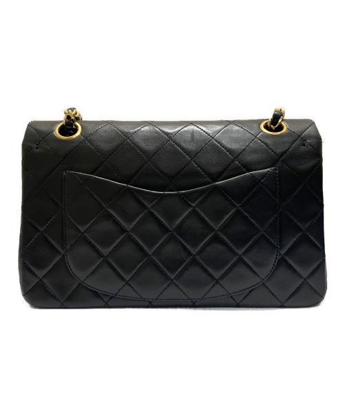 CHANEL（シャネル）CHANEL (シャネル) マトラッセ25 ブラック×ゴールド金具 サイズ:25の古着・服飾アイテム