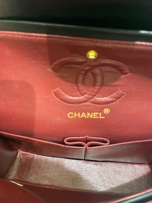 CHANEL（シャネル）CHANEL (シャネル) マトラッセ25 ブラック×ゴールド金具 サイズ:25の古着・服飾アイテム