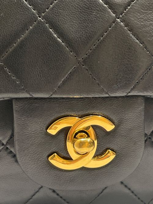 CHANEL（シャネル）CHANEL (シャネル) マトラッセ25 ブラック×ゴールド金具 サイズ:25の古着・服飾アイテム